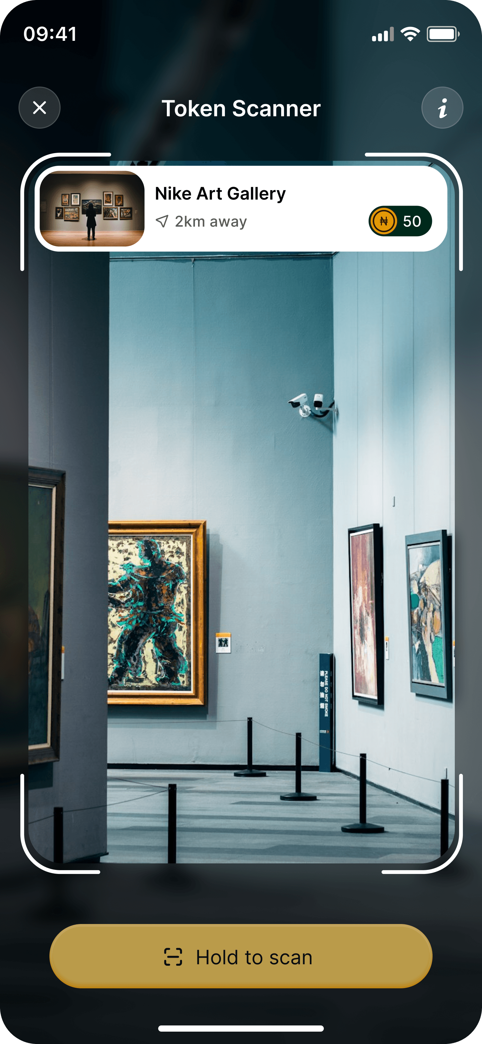 Collect tokens in the 240m app